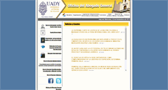 Desktop Screenshot of abogadogeneral.uady.mx