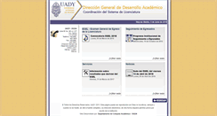 Desktop Screenshot of egresados.uady.mx