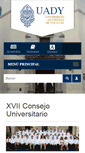 Mobile Screenshot of consejo.uady.mx