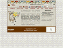 Tablet Screenshot of mayas.uady.mx
